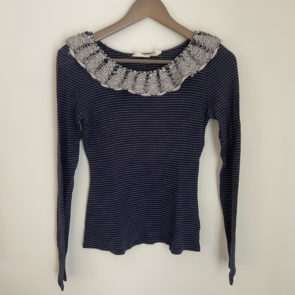 XS Pilcro and the letter press long sleeve tee